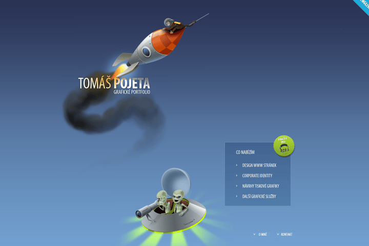 Tomas Pojeta website preview